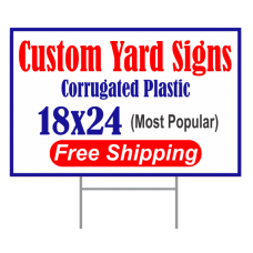Yard Signs 18x24