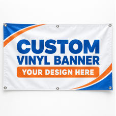 Custom Vinyl Banner – 13 oz Custom 13 oz vinyl banner printing