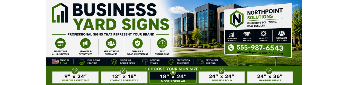 Business Yard Signs