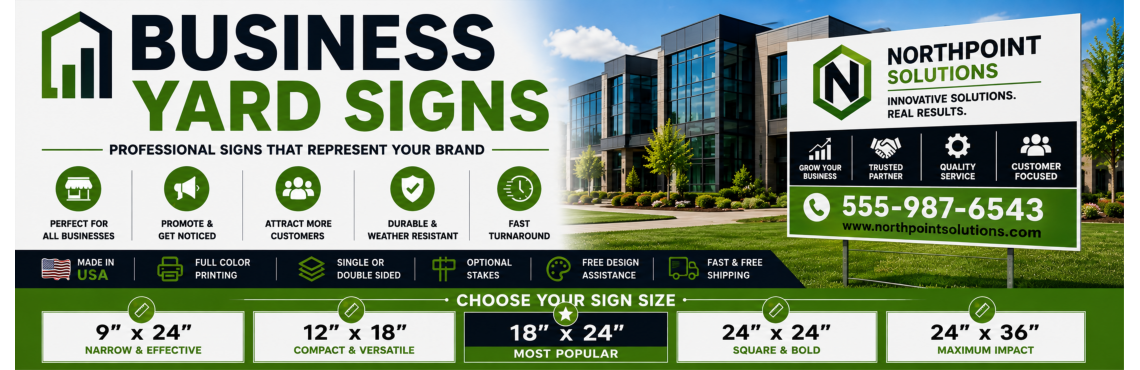 Business Yard Signs