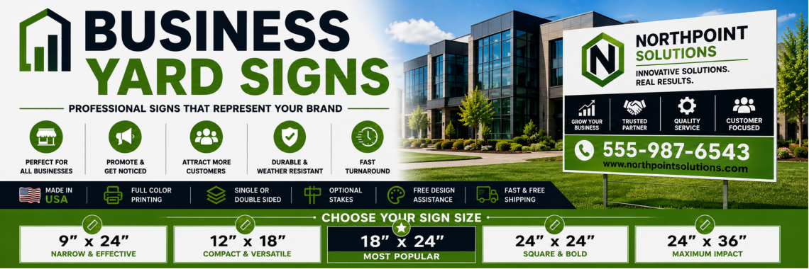 Business Yard Signs