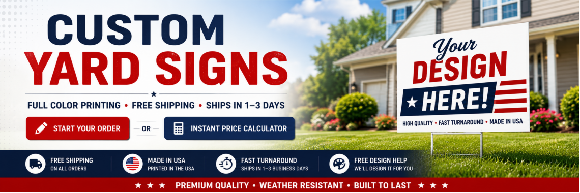 Custom Yard Signs
